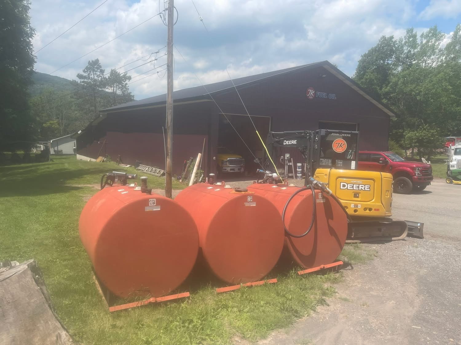 JK & Sons Fuel Oil truck